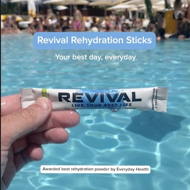 Revival Shots summer campaign in Ibiza